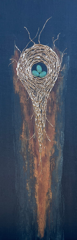 Vertical Nest (canvas wrap)