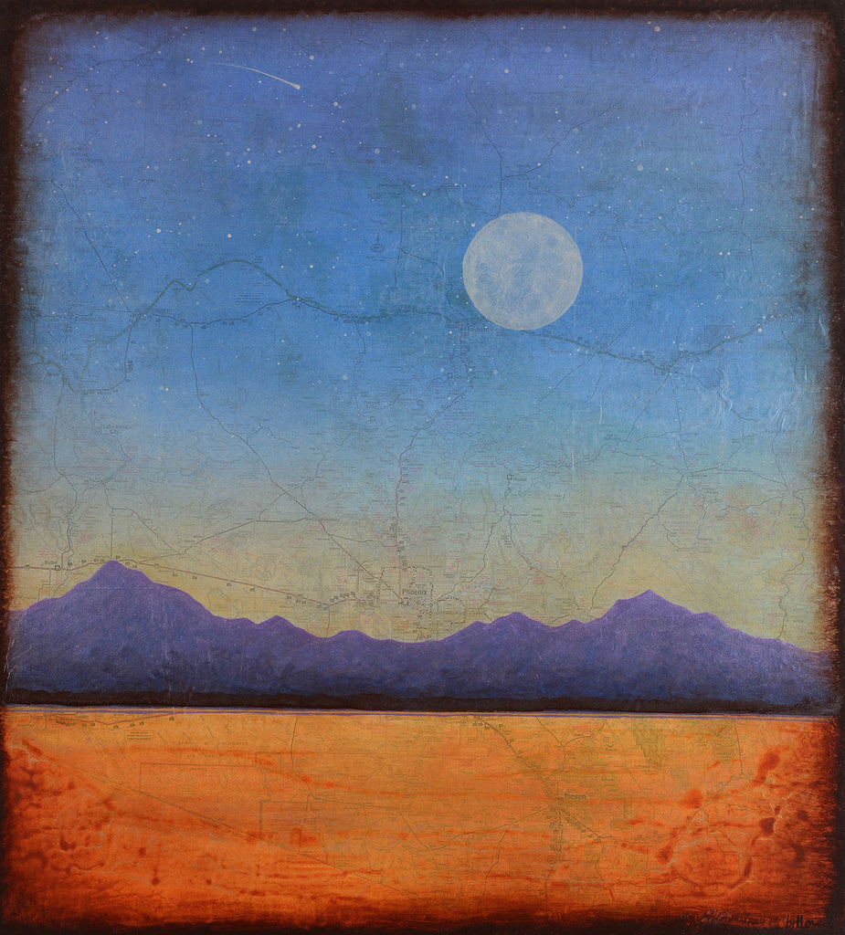 Arizona Full Moon (photo print)