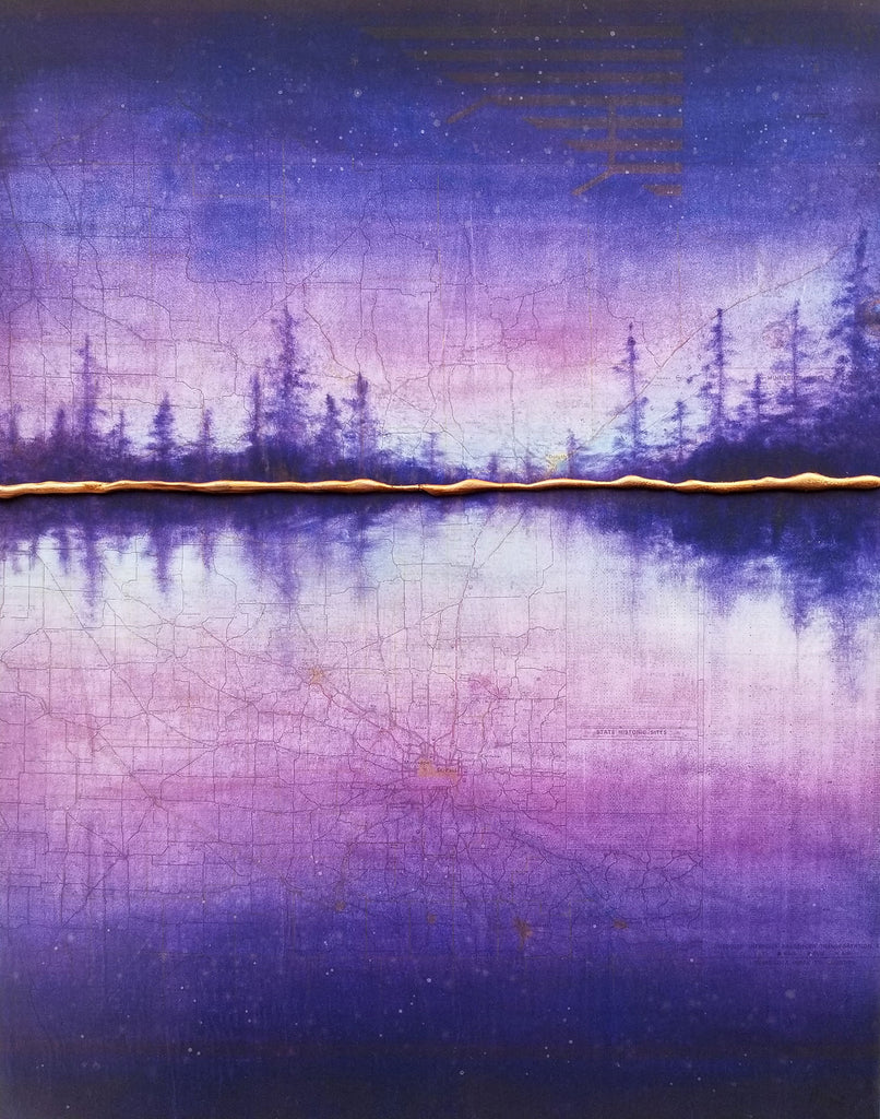 Minnesota Starlight Reflections (canvas wrap)