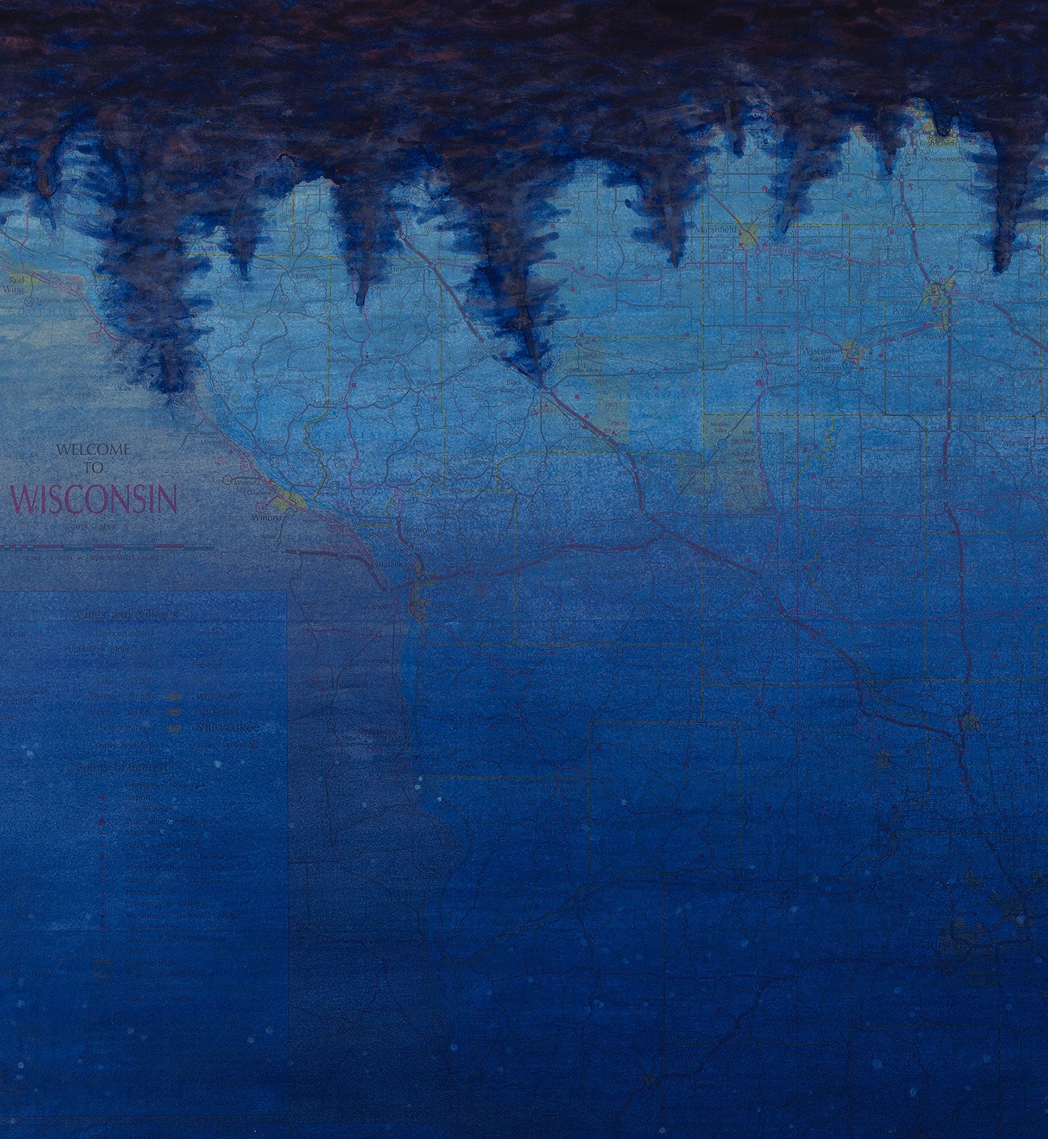 Wisconsin Blue Reflecting Trees (photo print) – Brian Billow & Michele ...
